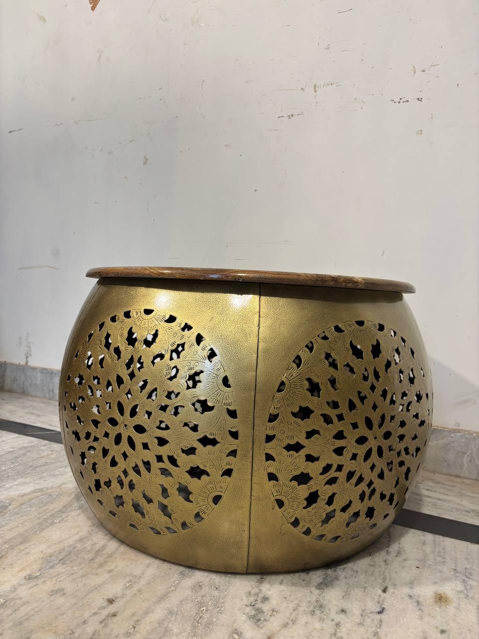 Handmade Wooden Center Table | Rustic Patio, Garden Coffee Table