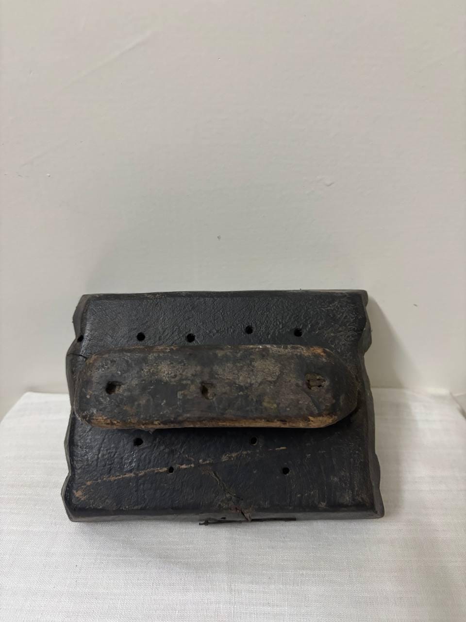 Antique Hand-Carved Indian Textile Printing Block – Mughal Rajput Pattern