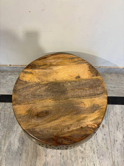 Handmade Wooden Center Table | Rustic Patio, Garden Coffee Table