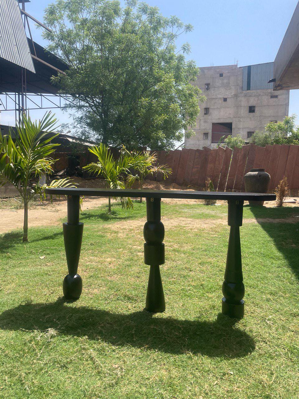 Modern Wood Console Table: Minimalist Entryway Furniture