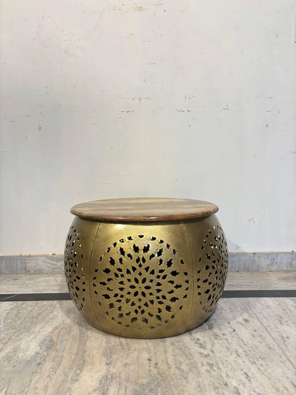 Handmade Wooden Center Table | Rustic Patio, Garden Coffee Table