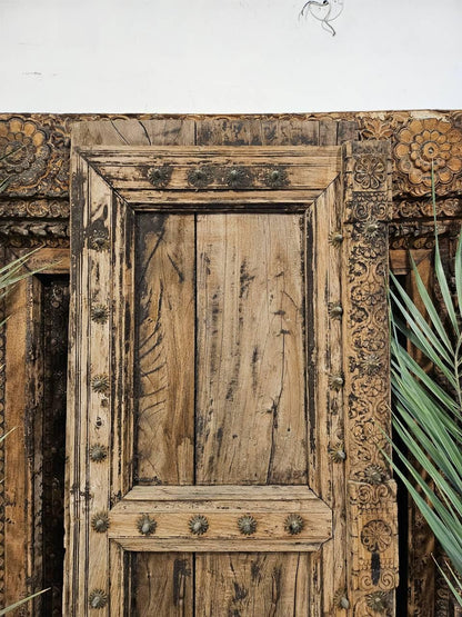 Solid Wood Sliding Barn Door: Rustic Room Divider, Interior Decor