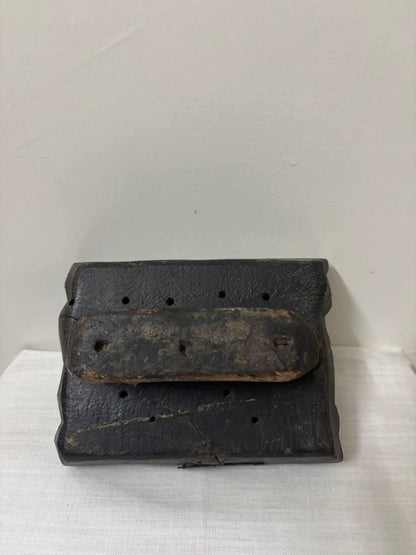 Antique Hand-Carved Indian Textile Printing Block – Mughal Rajput Pattern