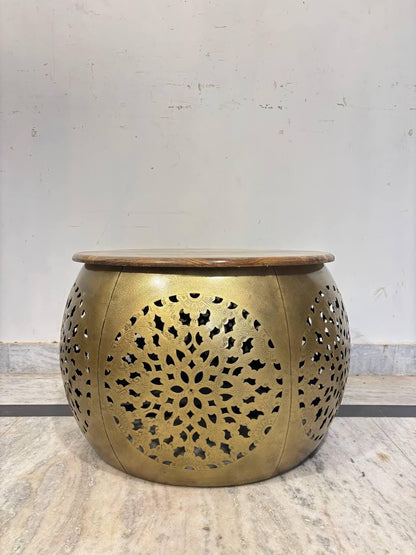 Handmade Wooden Center Table | Rustic Patio, Garden Coffee Table